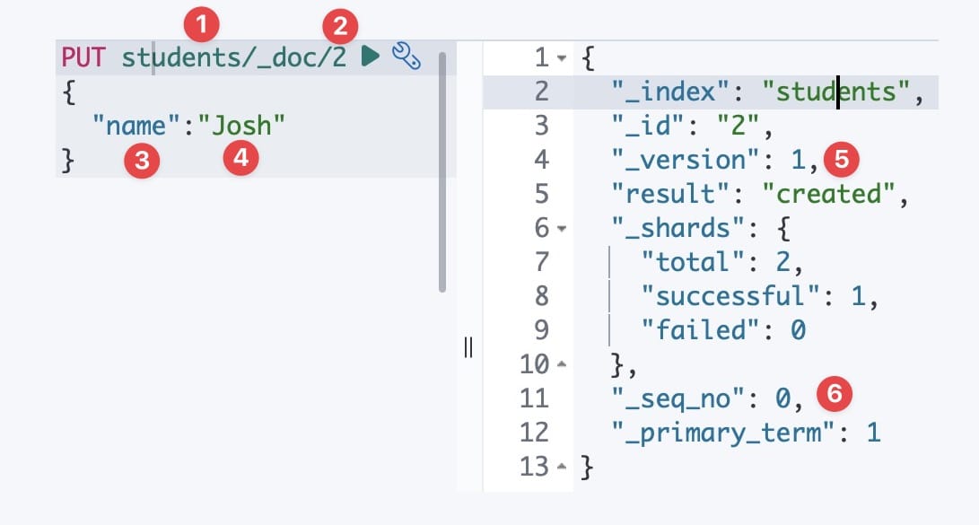 create index from a document